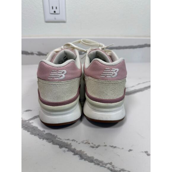 New Balance 997H Women's Sneakers Tennis Shoes Pink on Pink White Size 10 - Picture 10 of 11